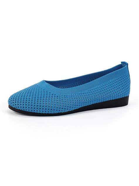 Breathable Hollow Out Mesh Fabric Casual Shallow Shoes Justfashionnow