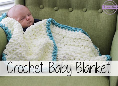 Video Tutorial This Super Simple Crochet Baby Blanket Is