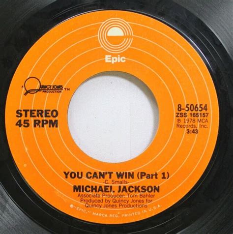 Soul 45 Michael Jackson You Cant Win Part 1 You Cant Win Part
