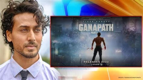 Tiger Shroff Unveils Motion Poster From Upcoming Film Ganpath Shares