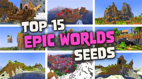 Top 15 New Minecraft Seeds Java Edition Best Epic Seeds Youtube