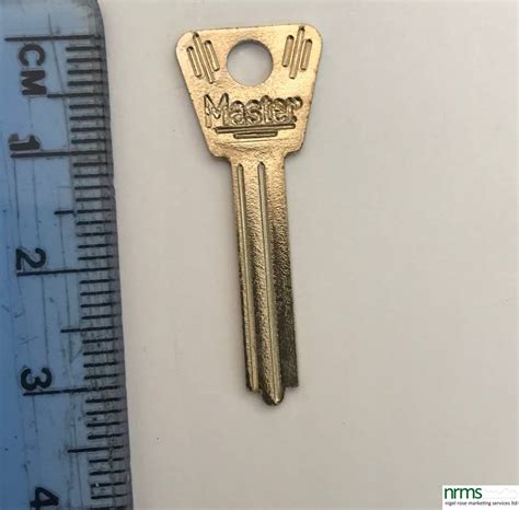 Master Lock 10 Key Blank Supplied By Nigel Rose Limited