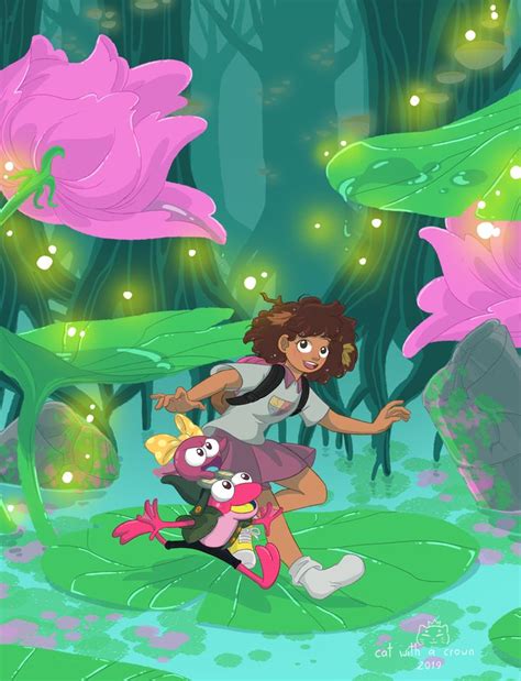 Amphibia By Cat With A Crown On Deviantart Animated Cartoon
