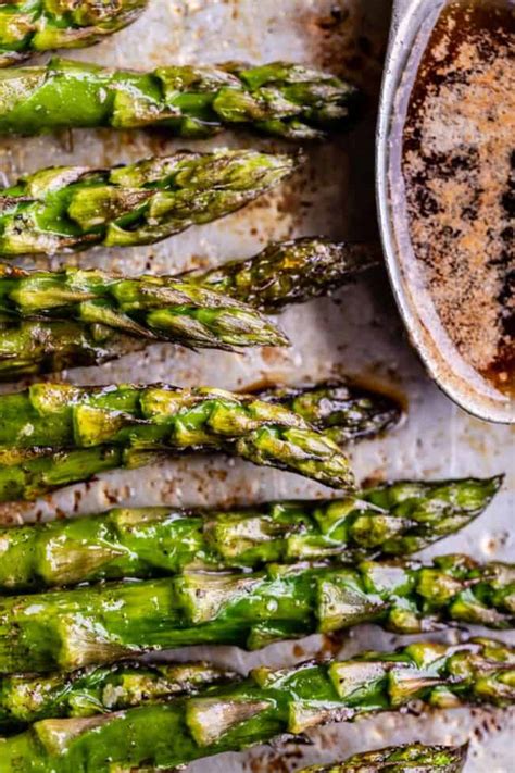 Oven Roasted Asparagus W Balsamic Brown Butter The Food Charlatan