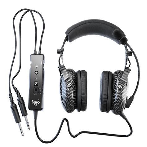 Faro G3 Anr Aviation Headset Active Noise Reduction