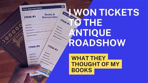 Winning Tickets To Antique Roadshow Youtube