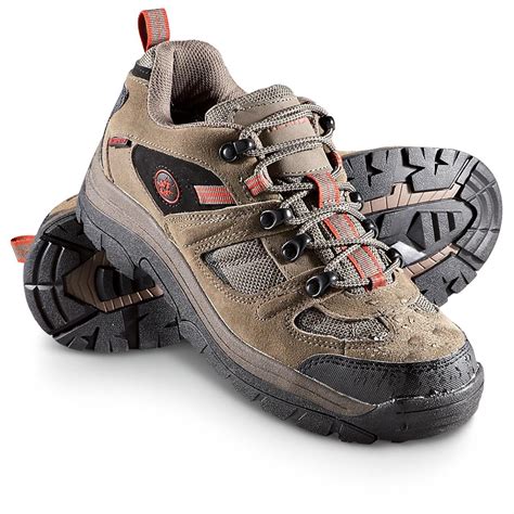 Men's Nevados® Klondike Low Hiking Shoes, Brown - 221432, Hiking Boots ...