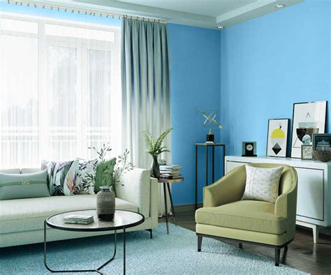 Try Blue Bay House Paint Colour Shades For Walls Asian
