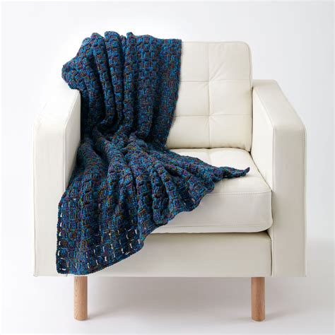 free caron tiles in style crochet blanket pattern yarnspirations blanket pattern crochet