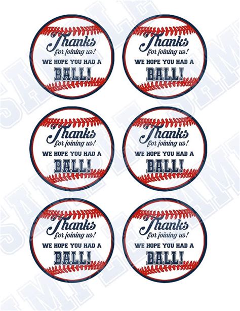 I adore these pirate themed tags for birthday favor or. Kara's Party Ideas 15 Baseball Baby Shower Printables ...