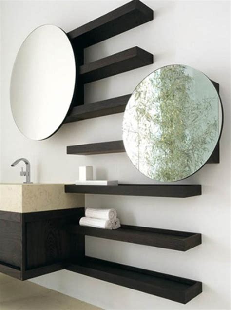 The bathroom mirror is an often overlooked, yet essential component of the bathroom. 25 Cool Bathroom Mirrors - Design Swan
