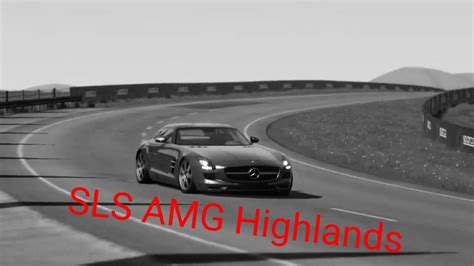 Assetto Corsa Mercedes SLS AMG Highlands Drift PB Hotlap