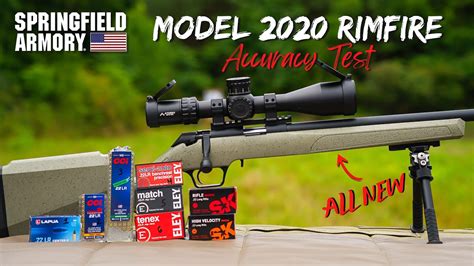 Accuracy Test Springfield Armory Model 2020 Rimfire Youtube