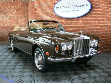 Finished in stunning willow gold with white wall tyres and walnut roof. 1972 Rolls-Royce Corniche Convertible for sale #1872632 ...