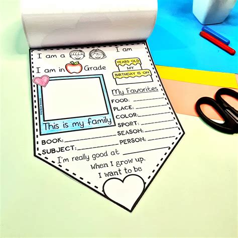 All About Me Craft Back To School Activities All About Me Worksheet Made By Teachers