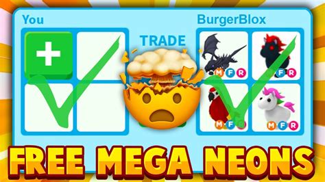 What People Trade For All Mega Neon Legendary Pets In Roblox Adopt Me