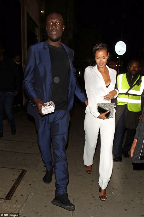 Maya Jama And Stormzy At Uk Grime And Hip Hop Rated Awards Daily Mail Online