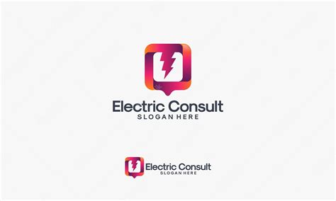 Vector De Diseños De Logotipo De Consulta De Electricidad Vector De