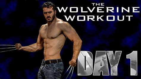 The Wolverine Hugh Jackman Full Workout Day 1 Chest Shoulders