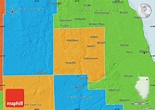 Political Map Of DuPage County - CountiesMap.com