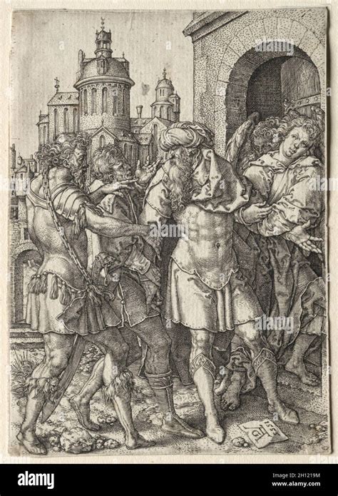 The Story Of Lot Lot Prevents The Sodomites From Violence 1555