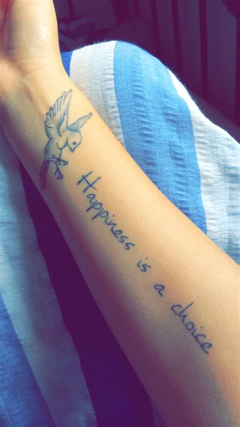 Happiness Is A Choice Tatto Tattoos Hand Tattoos Happiness Is A Choice