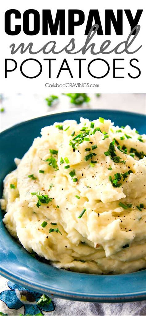 Plain mashed potatoes are okay, but i wouldn't give them much. BEST Garlic Mashed Potatoes (Make ahead!) - Carlsbad Cravings