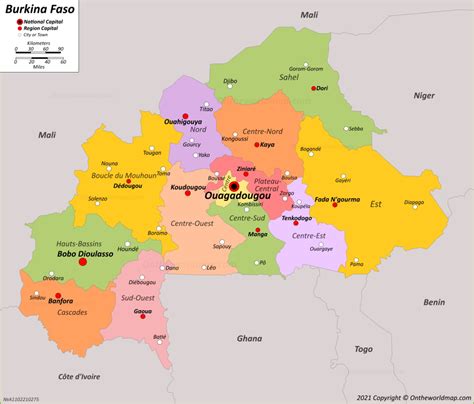 Burkina Faso Map Detailed Maps Of Burkina Faso