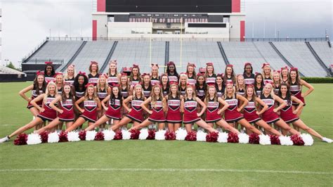 South Carolina Gamecocks 2017 2018 All Women Cheerleader Squad South