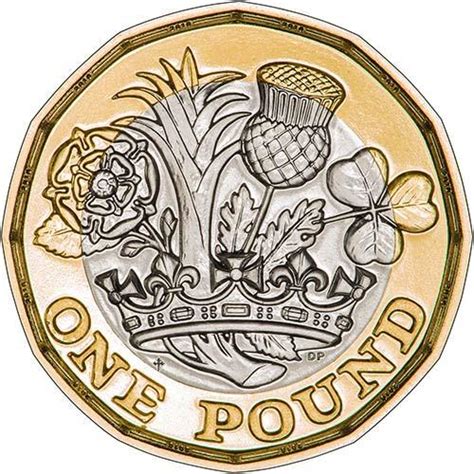 One Pound 2016 Bimetallic Coin From United Kingdom Online Coin Club