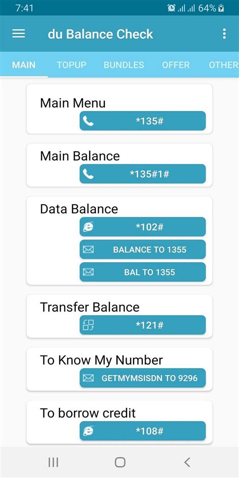If you need to check your airtel mobile data usage, you can use the relevant ussd code, mobile app, or website. du Balance Check for Android - APK Download
