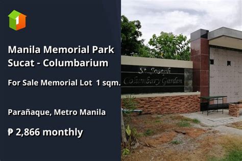 Manila memorial park, the largest and the pioneer memorial park development in the philippines. Manila Memorial Park Sucat - Columbarium Lots, Lands, and ...