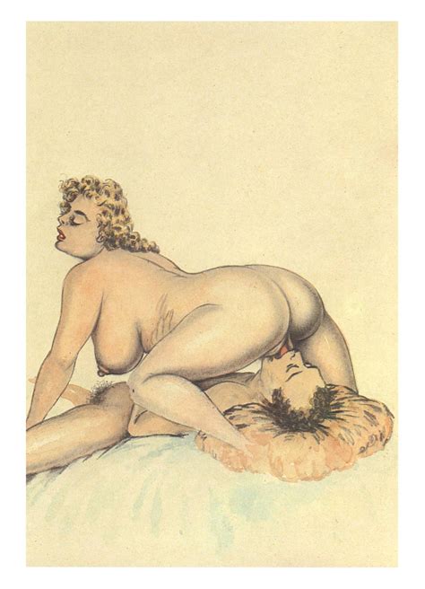 Vintage Erotic Cartoon Art Mega Porn Pics