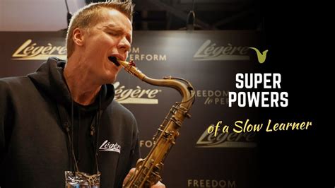 The Secret Super Power Of A Slow Learner Derek Brown Beatbox Sax