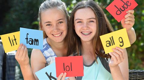New Study On Teenage Slang Kidsnews