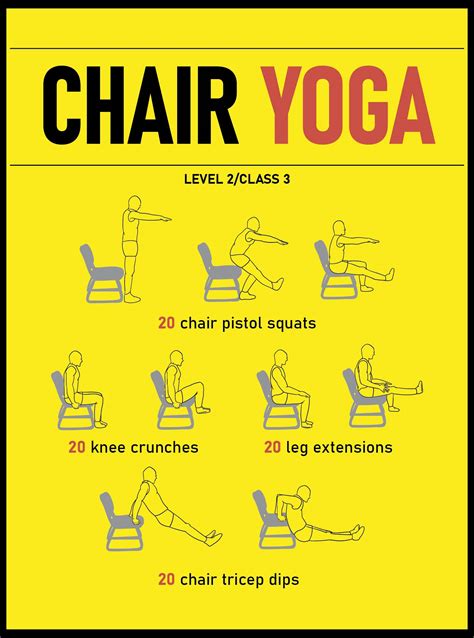 10 Best Printable Chair Exercises Pdf For Free At Printablee