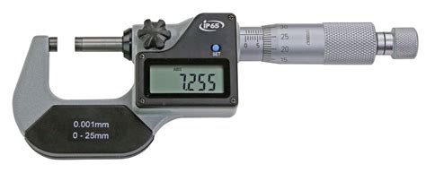 Mikrometer Digital 50 75mm Ip54 Din 863
