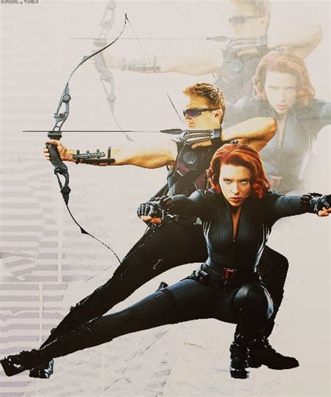 Hawkeye And Black Widow These Two Need Their Own Movie Avengers