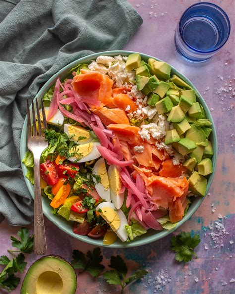 Salmon Cobb Salad Primal Wellness