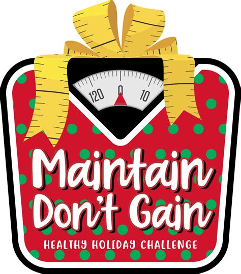 2021 Maintain Dont Gain Healthy Holiday Challenge Smith County