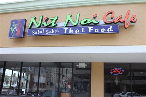 Nit Noi Cafe Downtown Midtown Thai Restaurants Restaurant