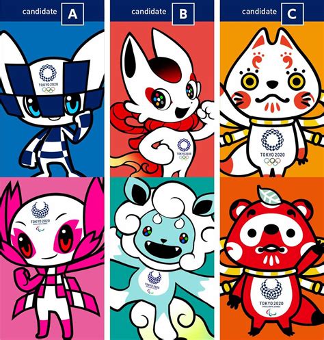 Tokyo 2020 Olympics Mascots The Candidates Are Amazing But Only Two