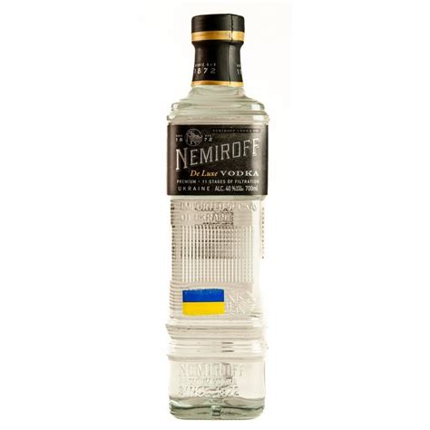 Buy 70cl Bottles Of Nemiroff Ukrainian Vodka Online Today