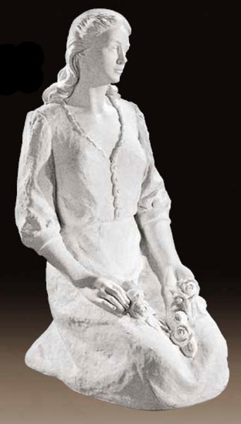 Rachel In Mourning Marble Garden Statue