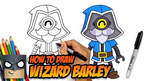 How to draw shelly from brawl stars. How to Draw Wizard Barley | Brawl Stars | Step-by-Step ...