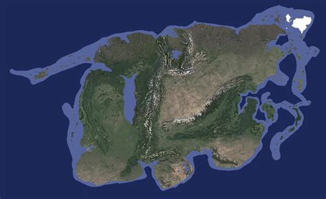 My Fictional Continent Scatia Rimaginarymaps