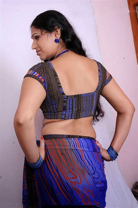 Hot Aunties Waist Got Hot Round Silky Sarees Showing Hot Spicy Back Bra Showing Actress Photo Quen