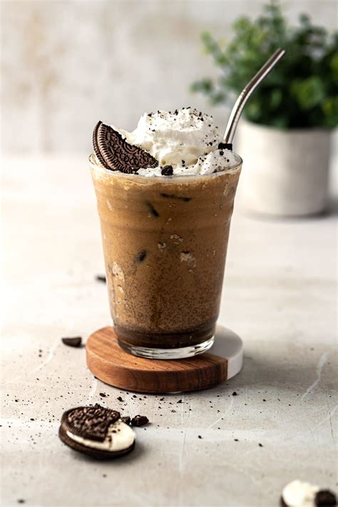 Oreo Iced Coffee The Littlest Crumb Latte Flavors Oreo Flavors