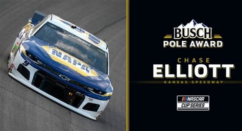 They join dale earnhardt sr. Chase Elliott wins Busch Pole Award for playoff race at ...
