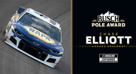 They join dale earnhardt sr. Chase Elliott wins Busch Pole Award for playoff race at ...